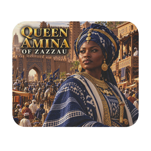 Queen Amina of Zazzau Mouse Pad | Warrior Queens | African History Desk Accessory