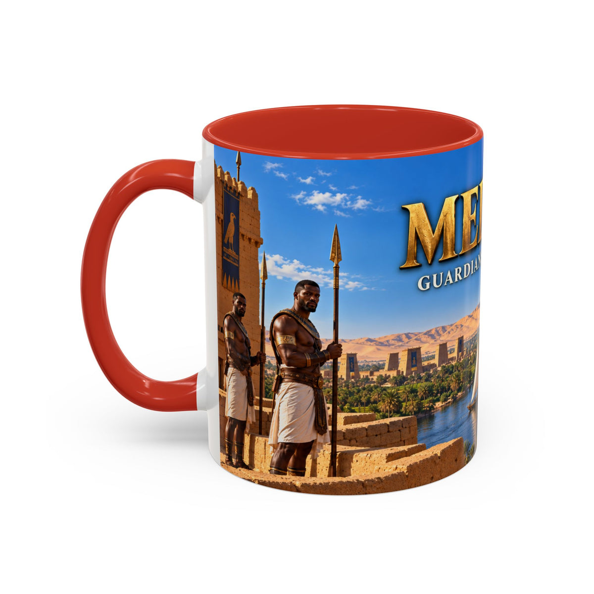 Medjay: Guardians of the Nile Coffee Mug | African Heritage | 11oz & 15oz