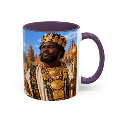 Mansa Musa Coffee Mug | Ruler of the Mali Empire | African History Mug