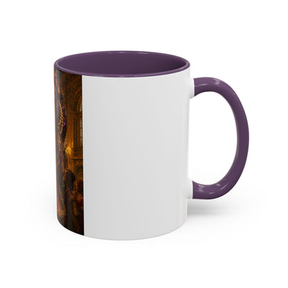 Regal Lady Portrait Coffee Mug – Elegant African Queen Art Accent Mug (11/15oz)