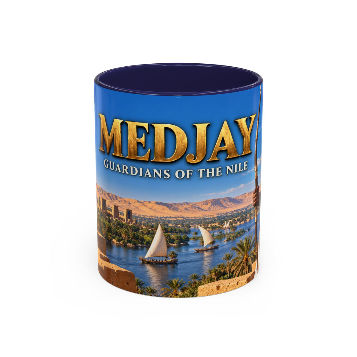 Medjay: Guardians of the Nile Coffee Mug | African Heritage | 11oz & 15oz