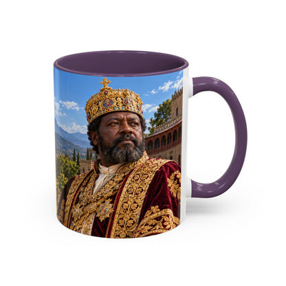 Menelik II Coffee Mug | Emperor of Ethiopia | African History Mug