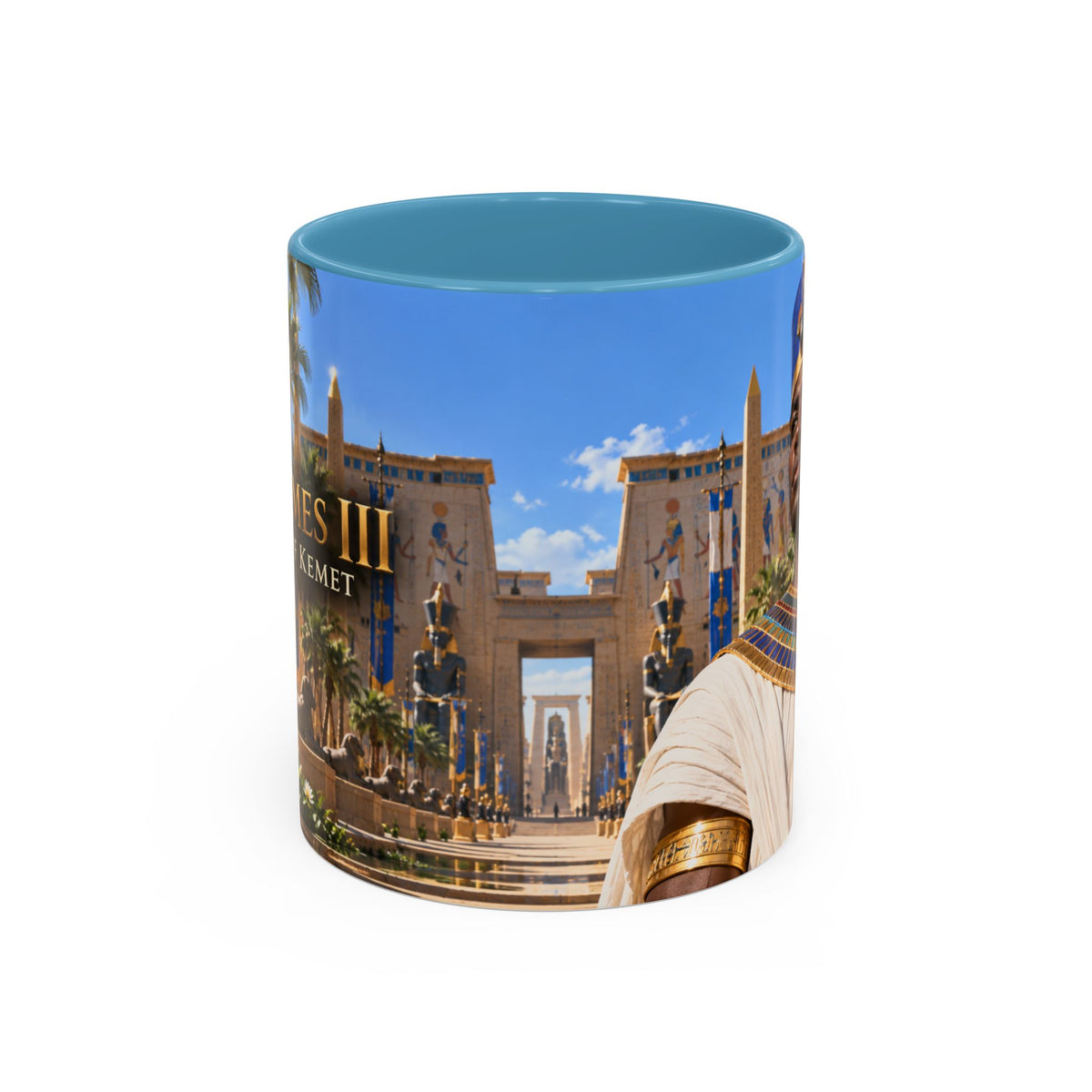 Djehutymes III Coffee Mug | Pharaoh of Kemet | African History Mug