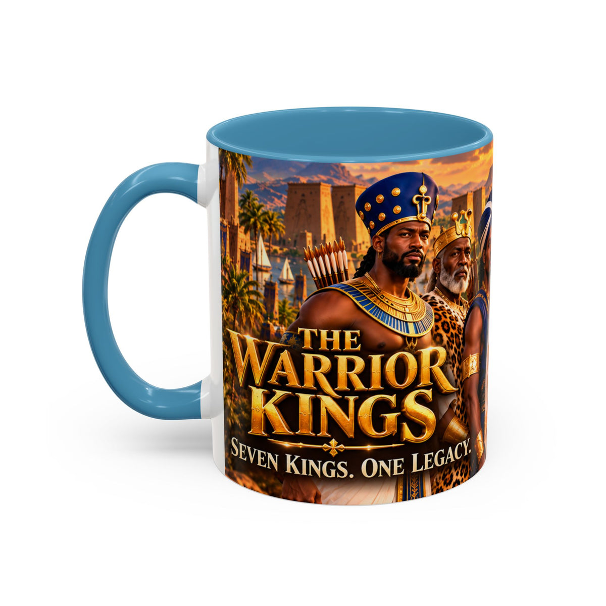 The Warrior Kings Coffee Mug | Seven Kings. One Legacy. | African History Gift