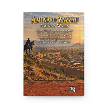 Queen Amina of Zazzau Hardcover Journal | Warrior Queens | 150 Lined Pages