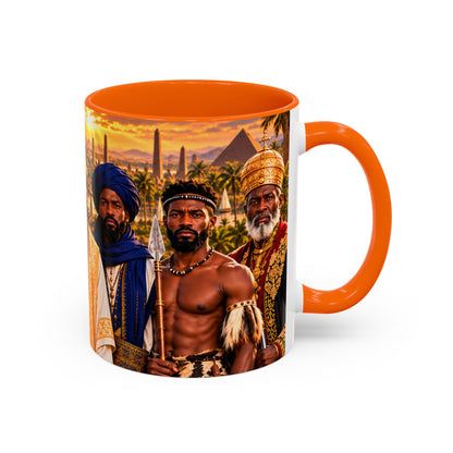 The Warrior Kings Coffee Mug | Wealth. Wisdom. Power. | African History Gift