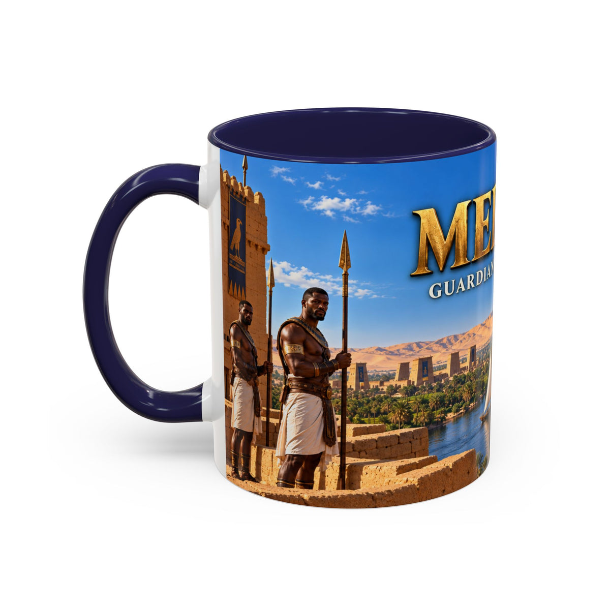 Medjay: Guardians of the Nile Coffee Mug | African Heritage | 11oz & 15oz