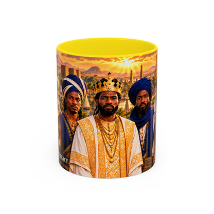 The Warrior Kings Coffee Mug | Wealth. Wisdom. Power. | African History Gift