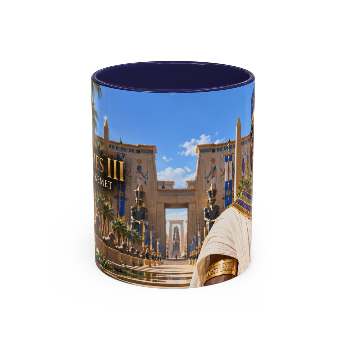 Djehutymes III Coffee Mug | Pharaoh of Kemet | African History Mug