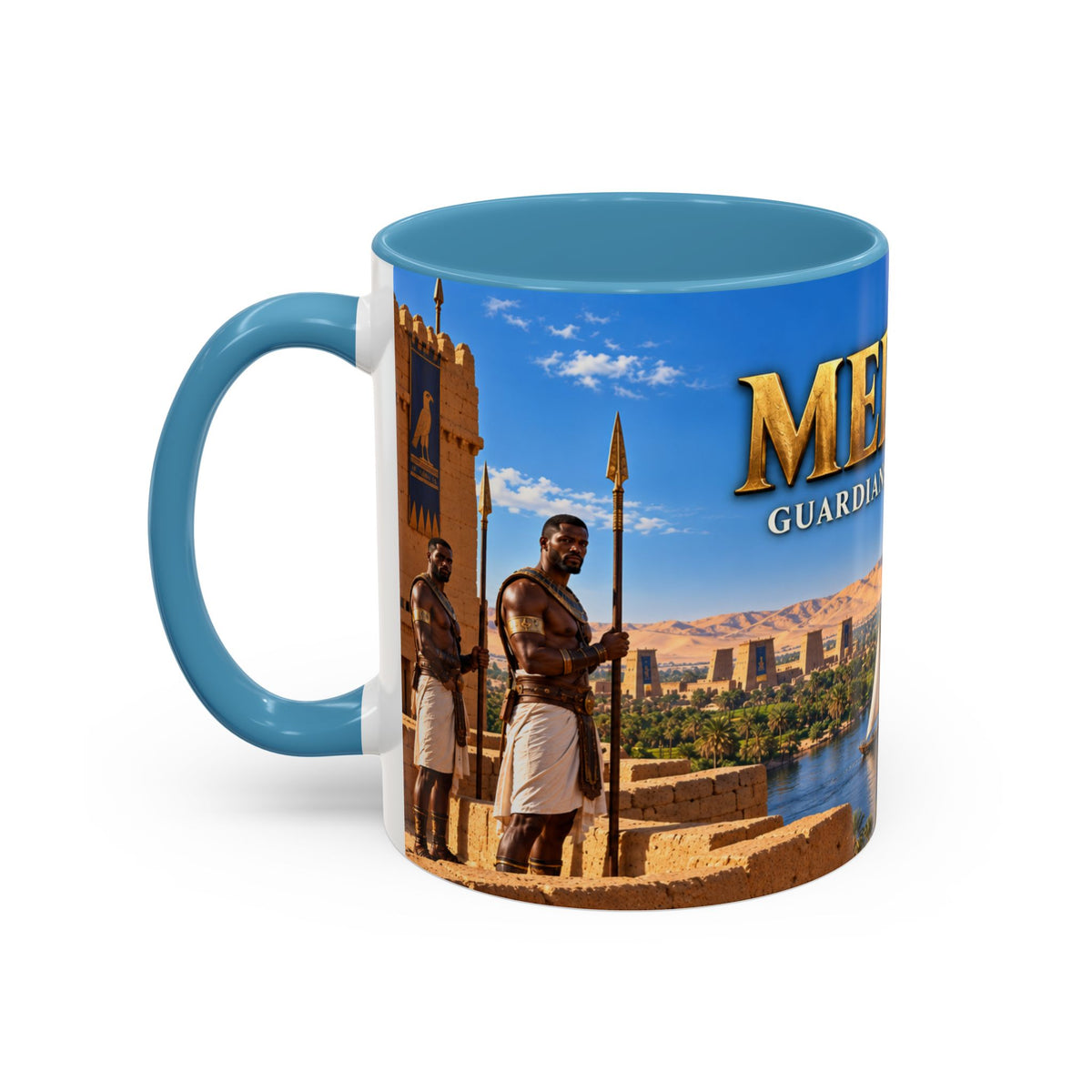 Medjay: Guardians of the Nile Coffee Mug | African Heritage | 11oz & 15oz