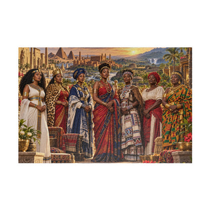Warrior Queens Jigsaw Puzzle | Seven Queens, Unbreakable Spirit | 110–1014 Pieces