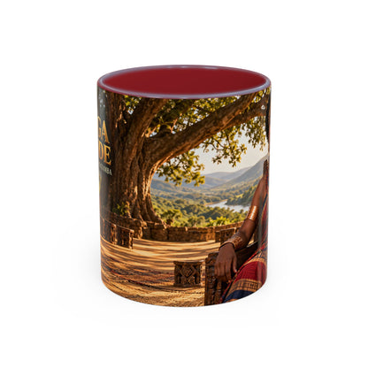 Queen Nzinga Coffee Mug | African Queen Art | Warrior Queens Collection