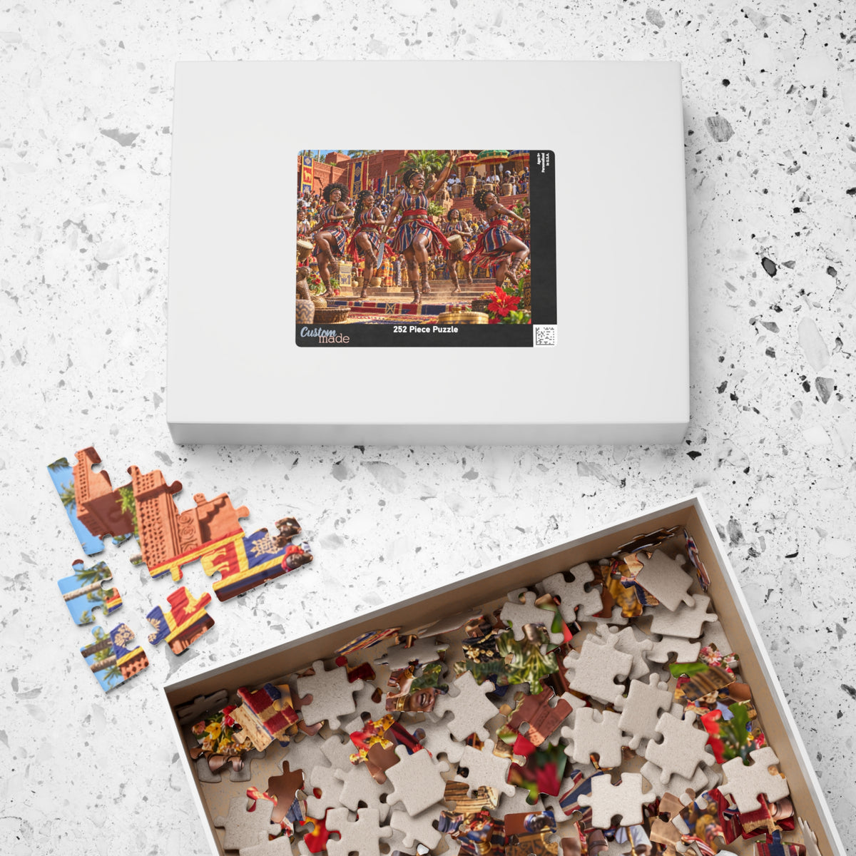 Agojie Celebration Jigsaw Puzzle | African Warrior Women | Hotep Creations