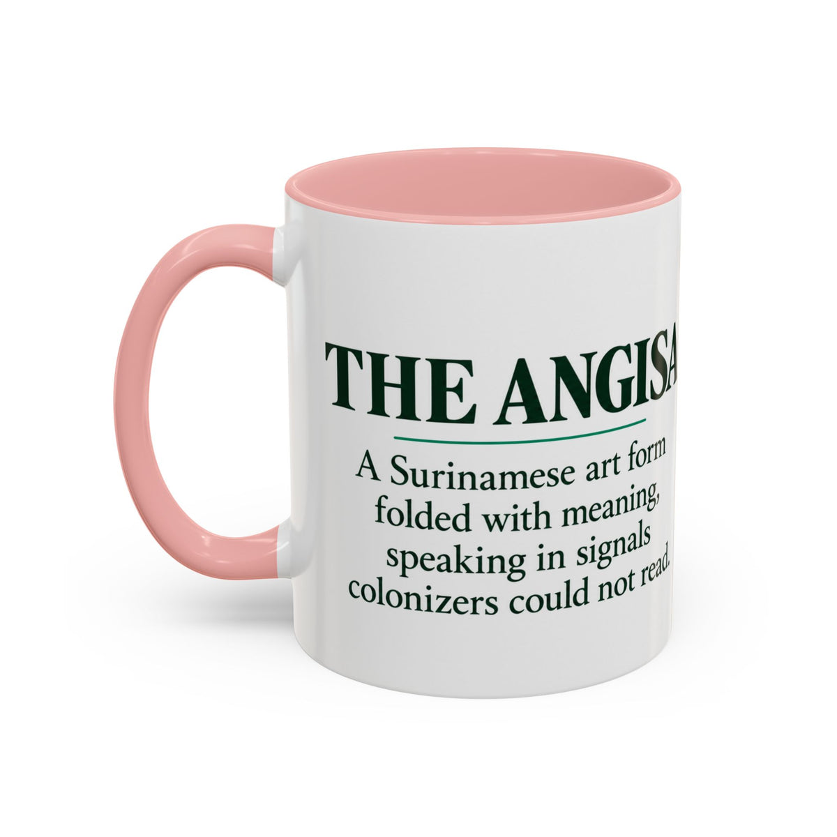 The Angisa Coffee Mug | Folded with Meaning | Tignon Law Collectio