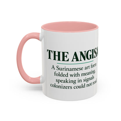 The Angisa Coffee Mug | Folded with Meaning | Tignon Law Collectio
