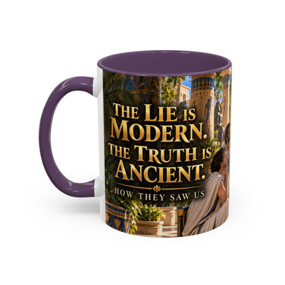 The Lie Is Modern. The Truth Is Ancient. — Kemetic Scholars Coffee Mug