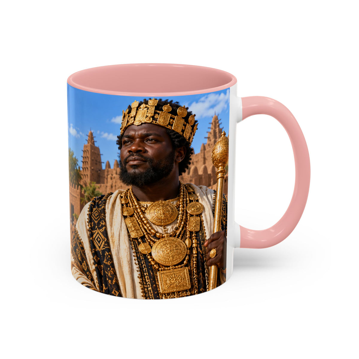 Mansa Musa Coffee Mug | Ruler of the Mali Empire | African History Mug
