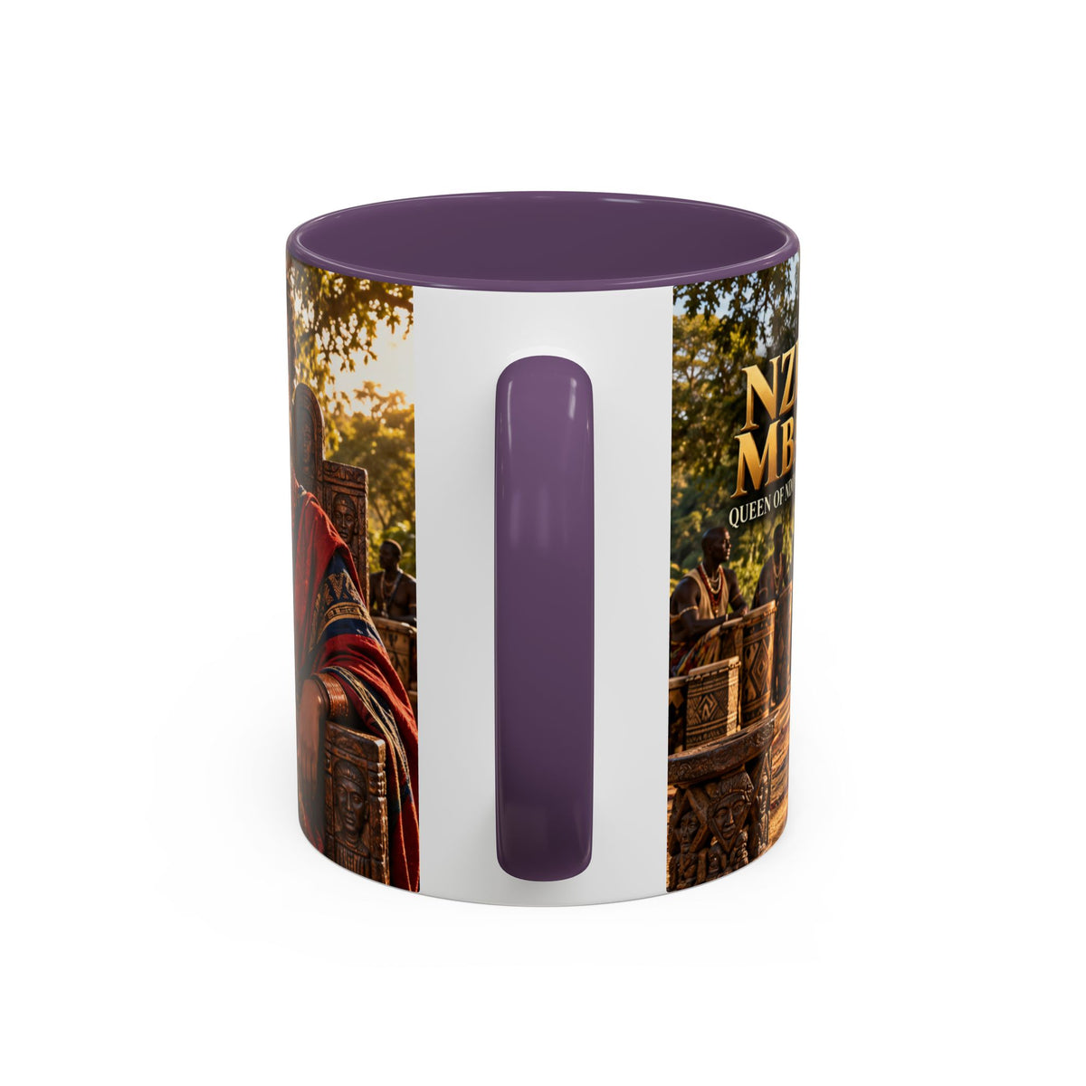 Queen Nzinga Coffee Mug | African Queen Art | Warrior Queens Collection