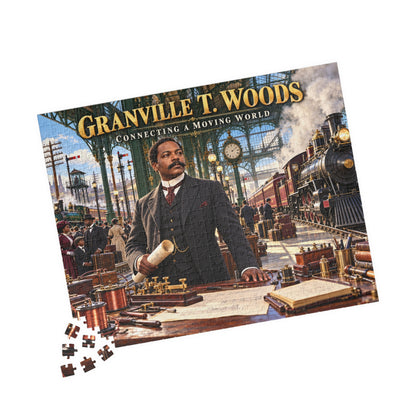 Granville T. Woods Jigsaw Puzzle — Connecting a Moving World
