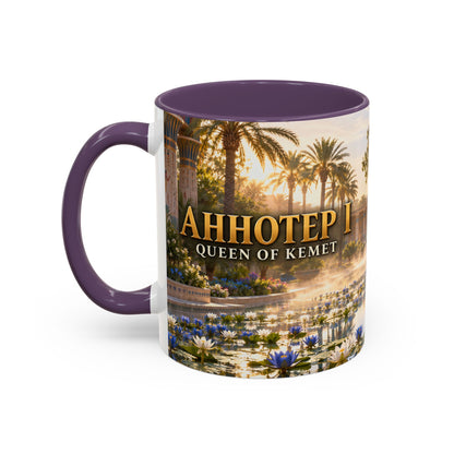 Queen Ahhotep I Coffee Mug | Queen of Kemet | Warrior Queens Collection