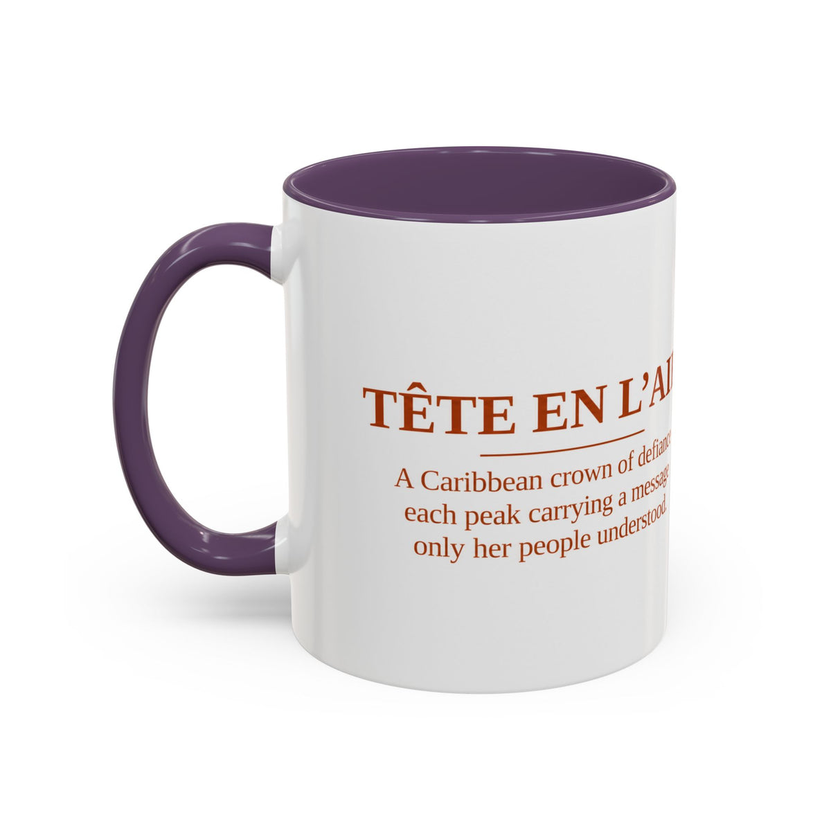 The Tignon Collection — Tête En L’Air (The Caribbean Headtie) Coffee Mug