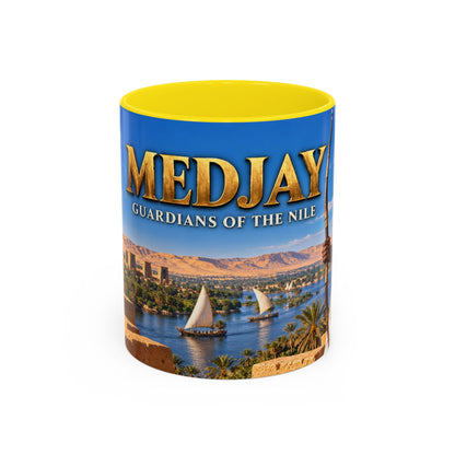 Medjay: Guardians of the Nile Coffee Mug | African Heritage | 11oz & 15oz