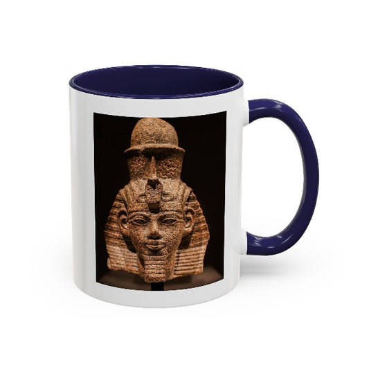 Pharaoh Amenhotep III Mug | Ancient Power. Kemet's Zenith | African Royalty & Legacy