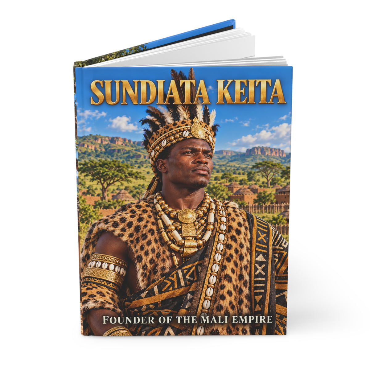 Sundiata Keita Hardcover Journal | Founder of the Mali Empire | African History Journal