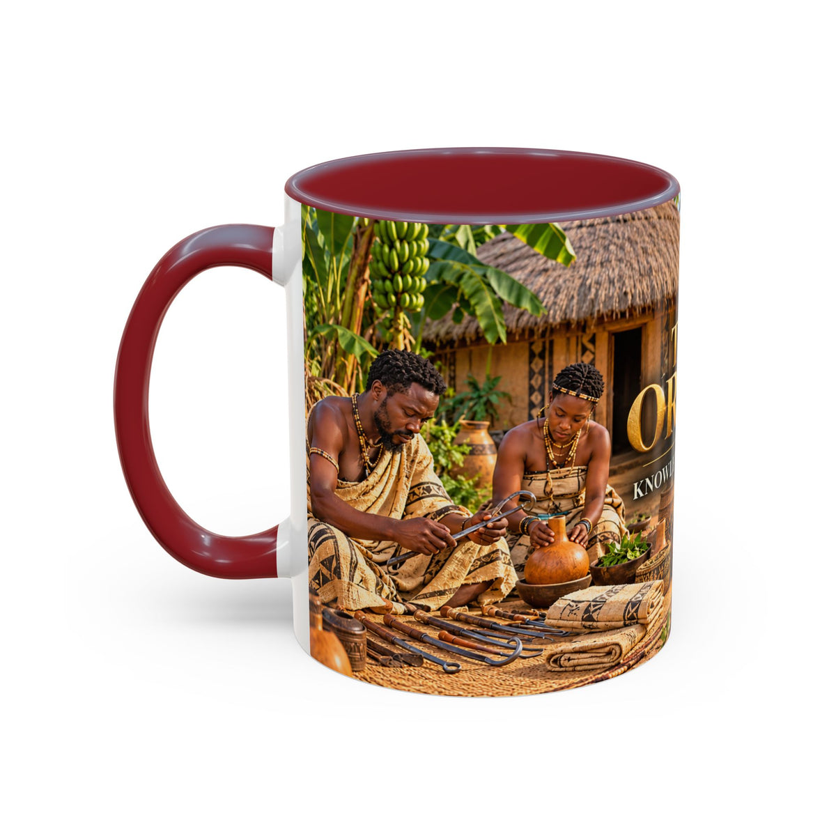 The Origins of Surgery Coffee Mug | Knowledge Passed On | African Heritage