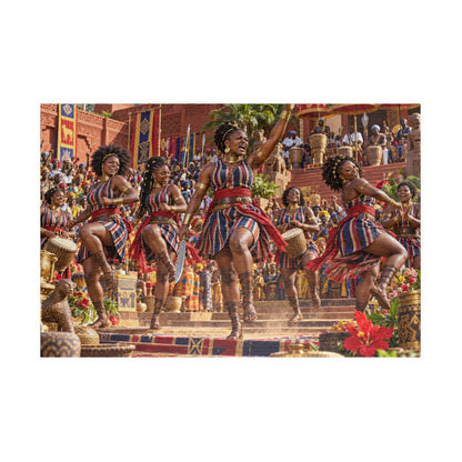 Agojie Celebration Jigsaw Puzzle | African Warrior Women | Hotep Creations