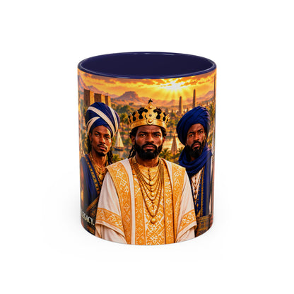 The Warrior Kings Coffee Mug | Wealth. Wisdom. Power. | African History Gift
