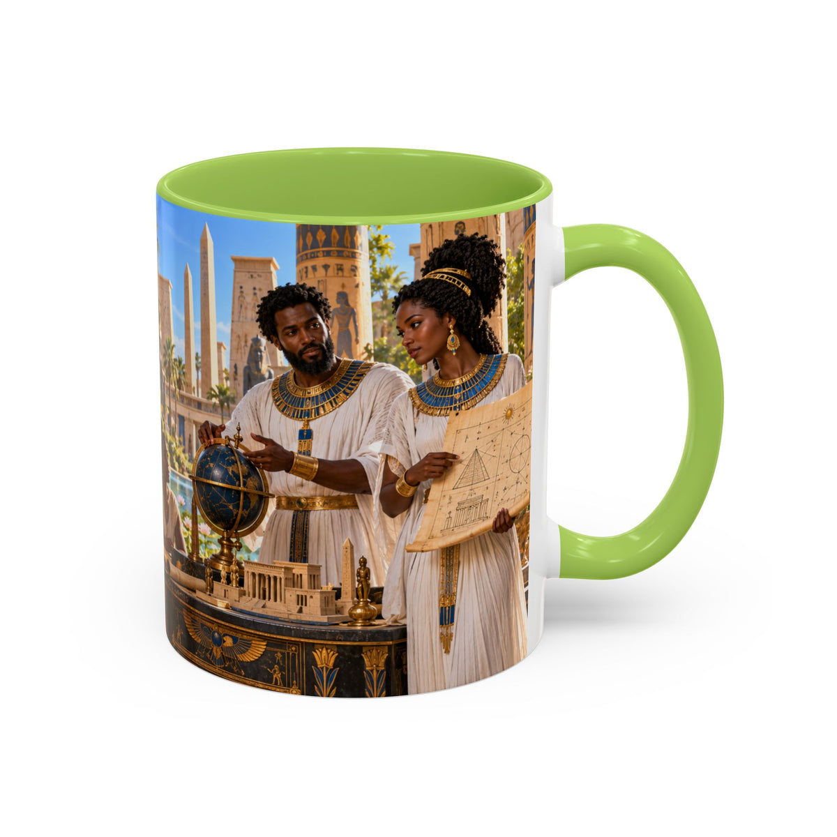 The Lie Is Modern. The Truth Is Ancient. — Kemetic Scholars Coffee Mug