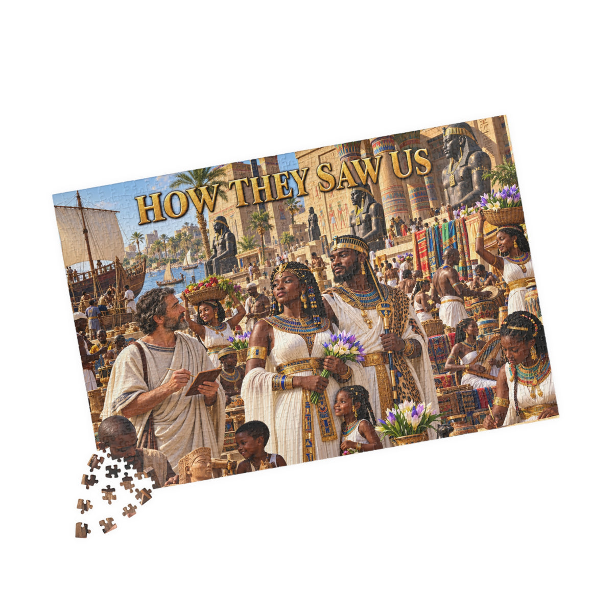 How They Saw Us Jigsaw Puzzle | The Splendor of Kemet | African Heritage