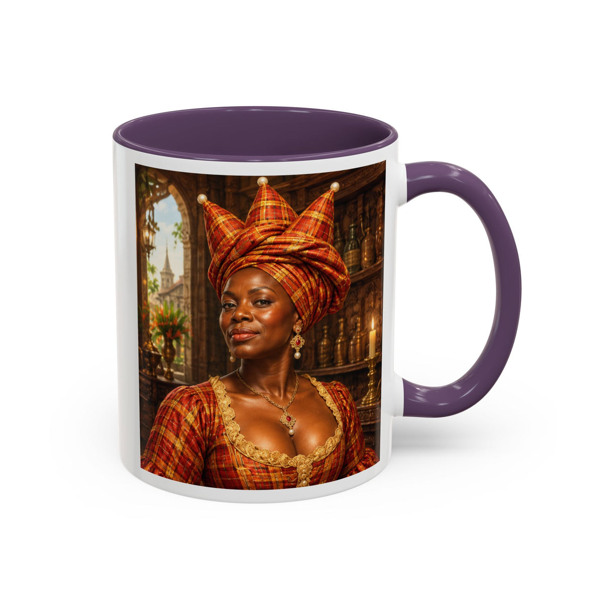 The Tignon Collection — Tête En L’Air (The Caribbean Headtie) Coffee Mug