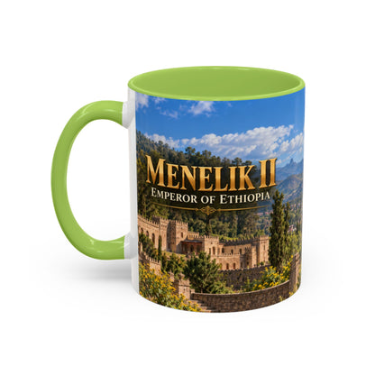 Menelik II Coffee Mug | Emperor of Ethiopia | African History Mug