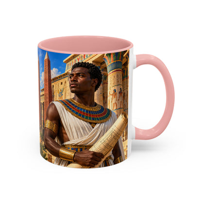 Rooted in Kemet Coffee Mug | A Legacy in Stone | Dollar Bill Symbolism