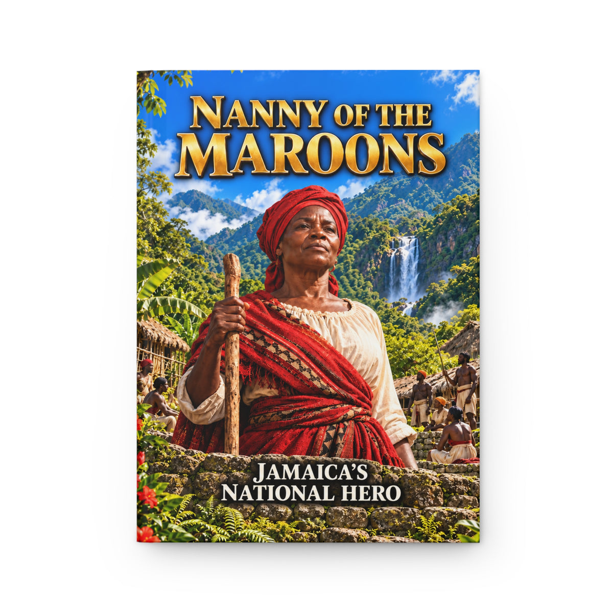 Nanny of the Maroons Hardcover Journal | Jamaica’s National Hero | 150 Lined Pages