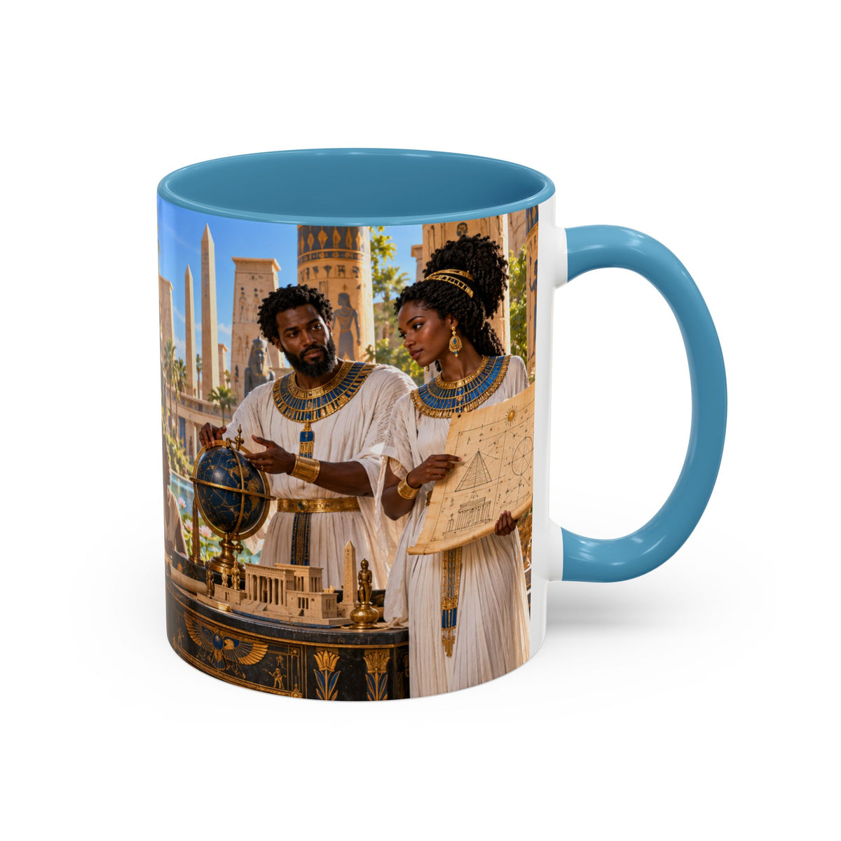 The Lie Is Modern. The Truth Is Ancient. — Kemetic Scholars Coffee Mug