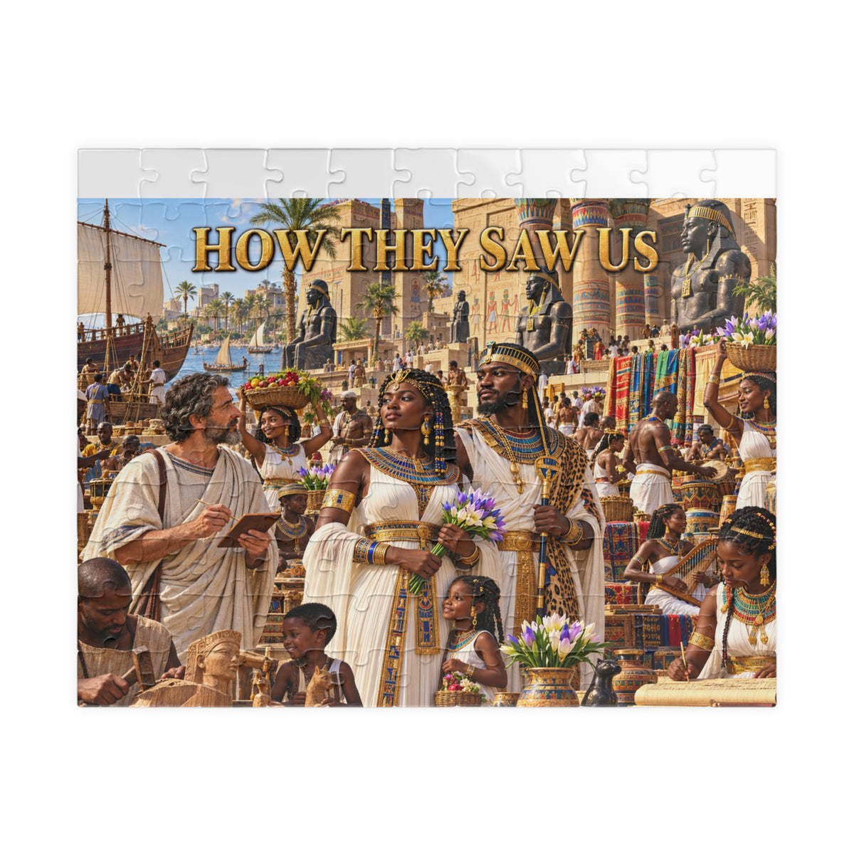 How They Saw Us Jigsaw Puzzle | The Splendor of Kemet | African Heritage
