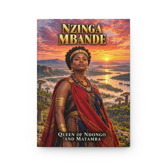 Queen Nzinga Mbande Hardcover Journal | Warrior Queens | 150 Lined Pages