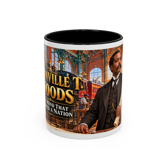 Granville T. Woods Coffee Mug | The Mind That Moved a Nation | Black Inventor Gift