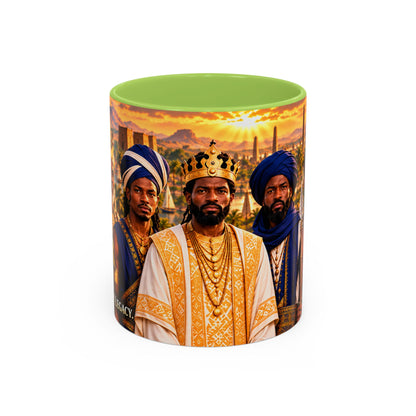 The Warrior Kings Coffee Mug | Wealth. Wisdom. Power. | African History Gift