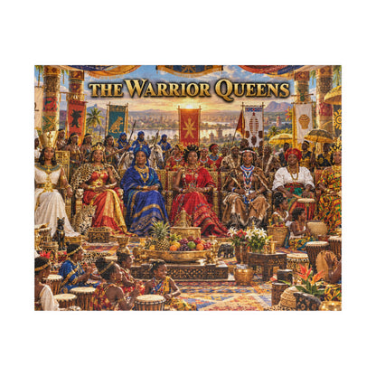 The Warrior Queens 500-Piece Jigsaw Puzzle | Seven Queens | Black History Gift