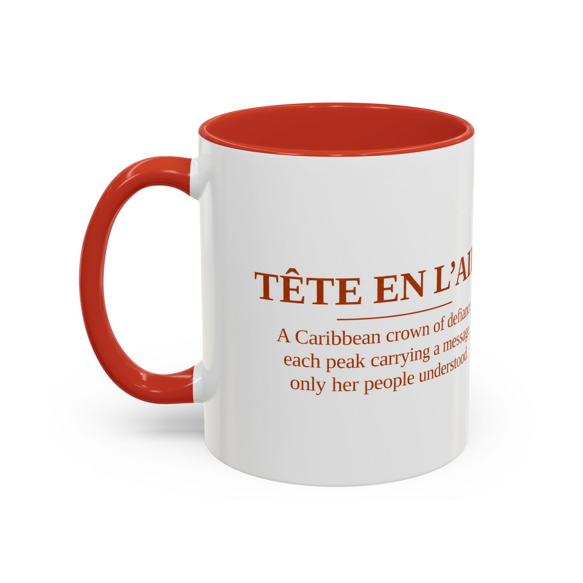 The Tignon Collection — Tête En L’Air (The Caribbean Headtie) Coffee Mug
