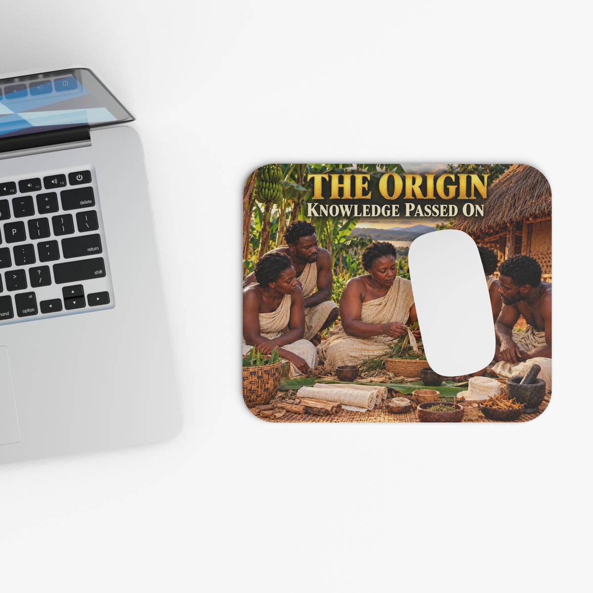 The Origins of Medicine Mouse Pad | Knowledge Passed On | African Heritage