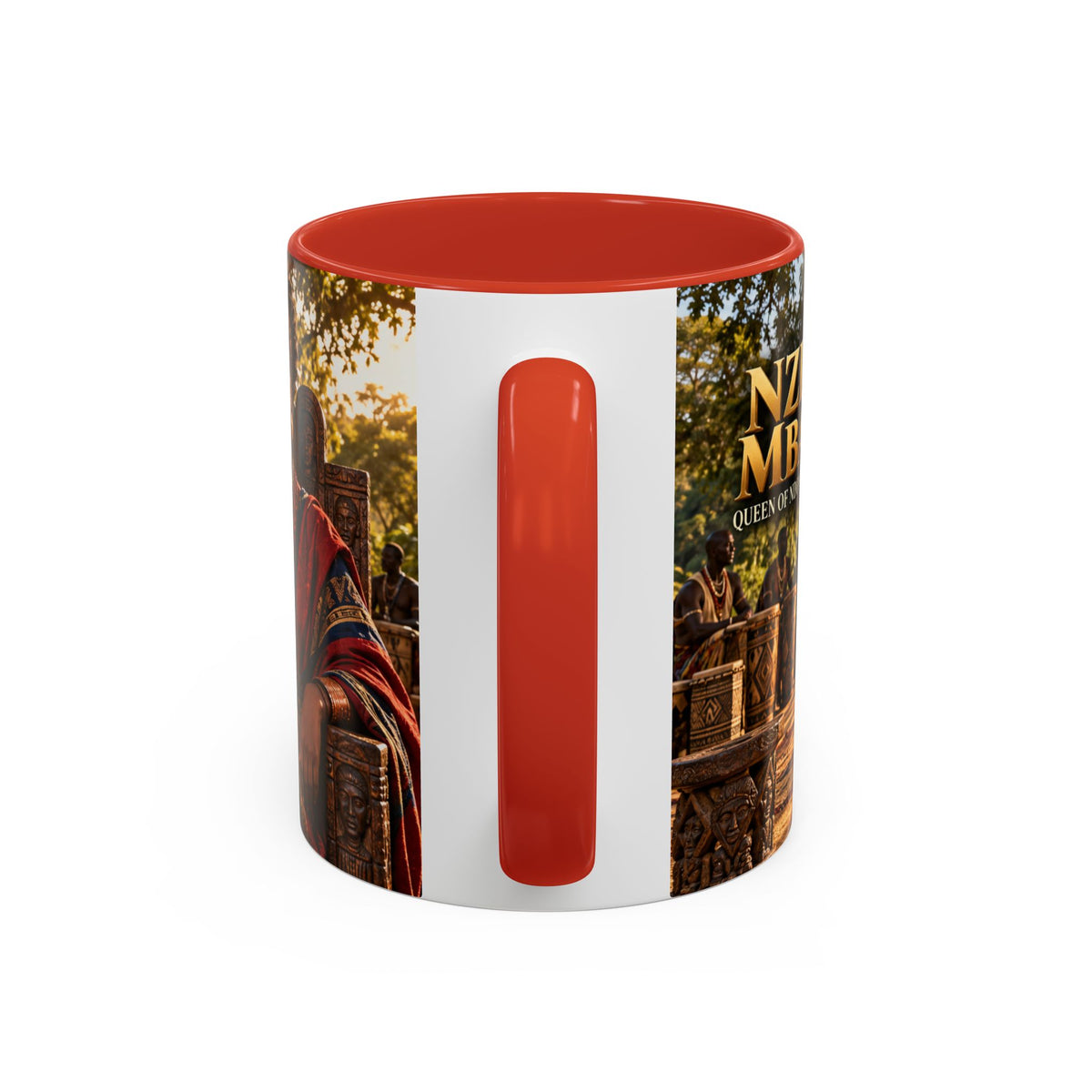 Queen Nzinga Coffee Mug | African Queen Art | Warrior Queens Collection