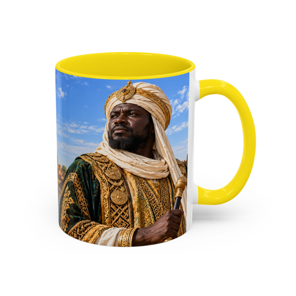 Askia Muhammad Coffee Mug | Ruler of the Songhai Empire | African History Mug