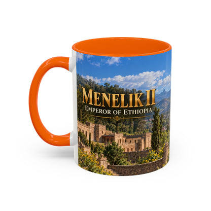 Menelik II Coffee Mug | Emperor of Ethiopia | African History Mug