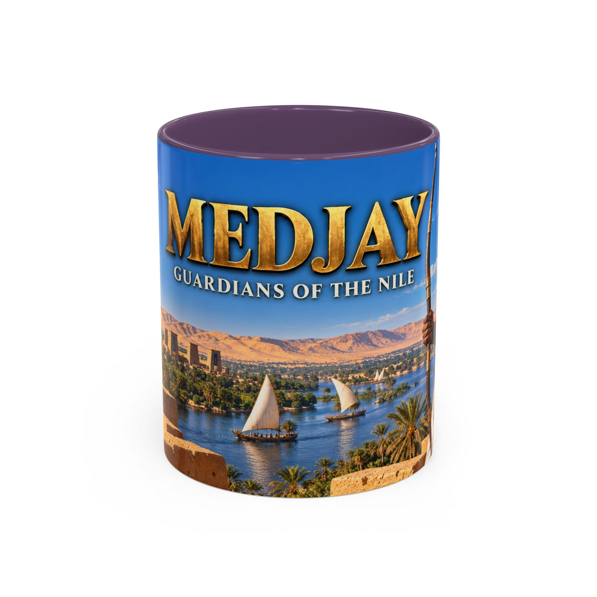 Medjay: Guardians of the Nile Coffee Mug | African Heritage | 11oz & 15oz