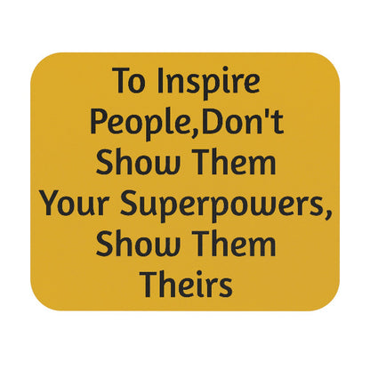 Leadership & Mentorship Motivational Mousepad